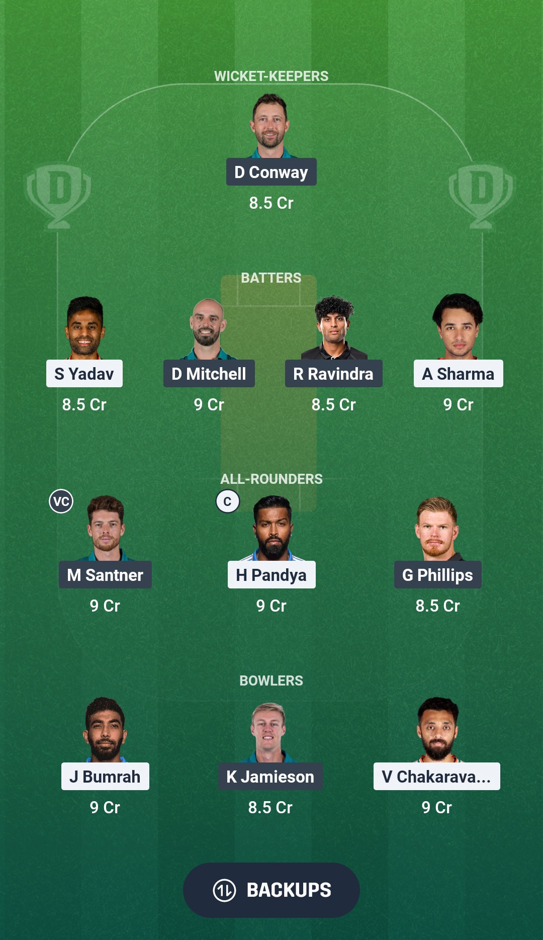 IND vs NZ Dream11 Prediction Fantasy Cricket Tips Dream11 Team New Zealand Tour of India 2026