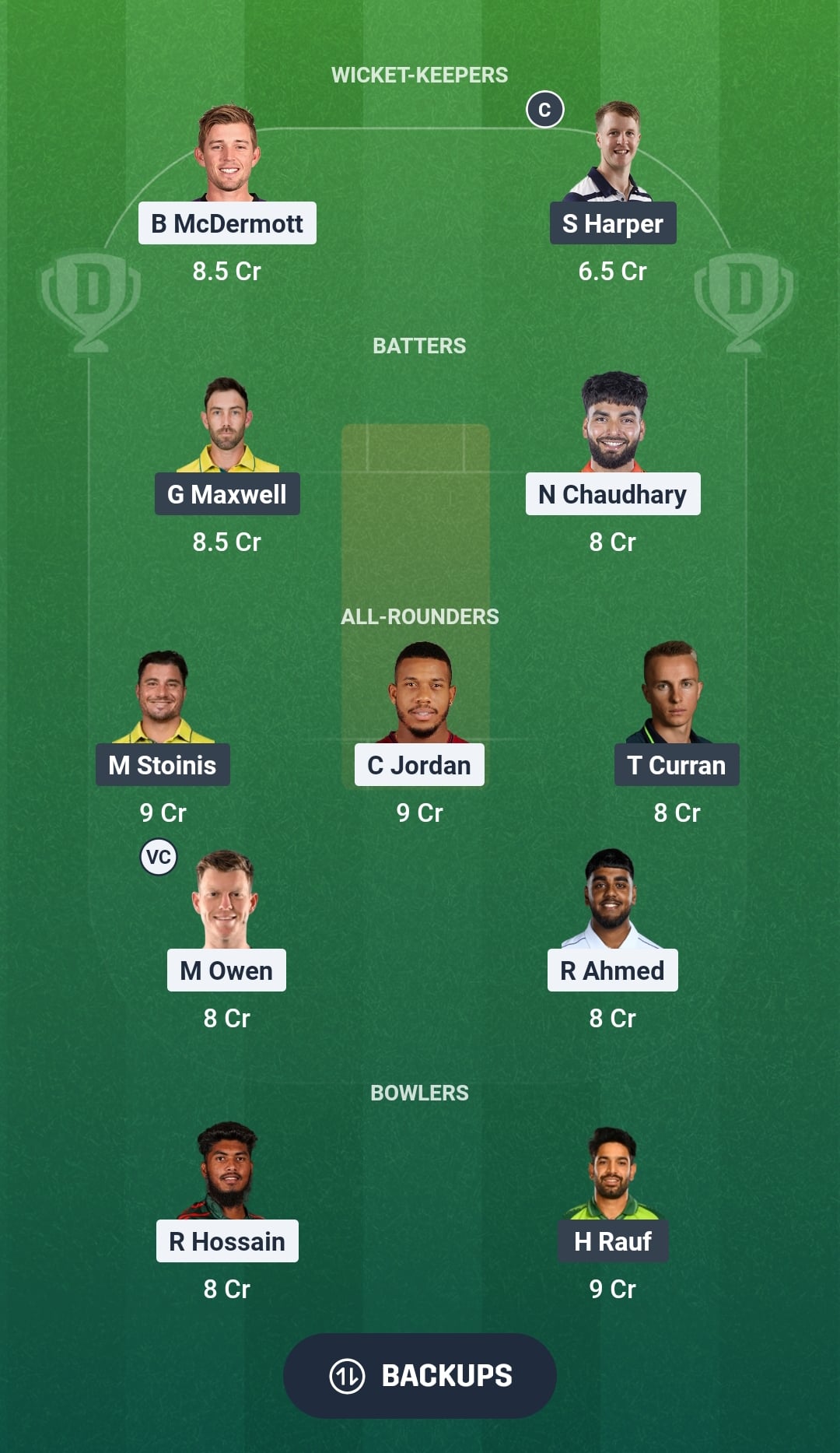 HUR vs STA Dream11 Prediction Fantasy Cricket Tips Dream11 Team BBL 2026