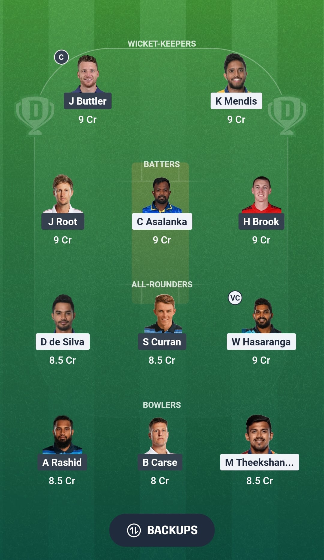 SL vs ENG Dream11 Prediction Fantasy Cricket Tips Dream11 Team England Tour of Sri Lanka 2026 