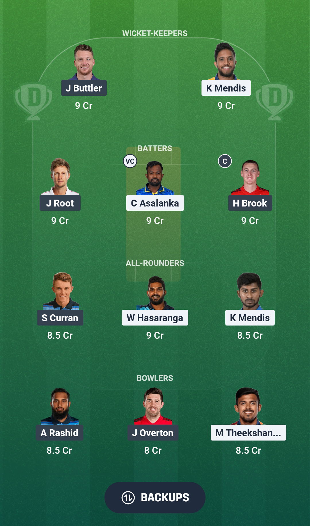 SL vs ENG Dream11 Prediction Fantasy Cricket Tips Dream11 Team England Tour of Sri Lanka 2026