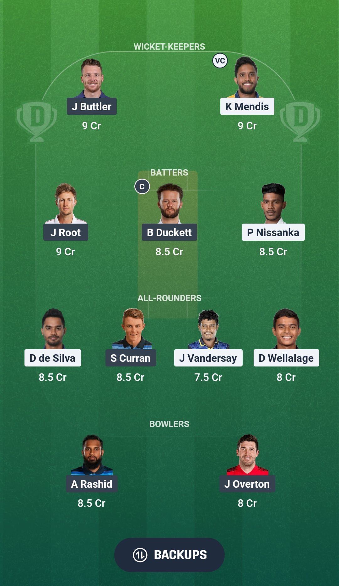 SL vs ENG Dream11 Prediction Fantasy Cricket Tips Dream11 Team England Tour of Sri Lanka 2026