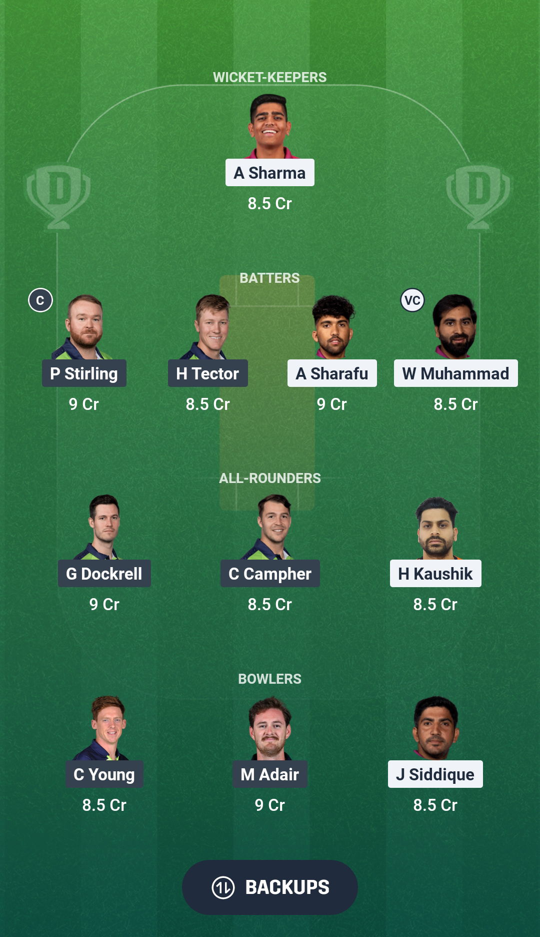 UAE vs IRE Dream11 Prediction Fantasy Cricket Tips Dream11 Team Ireland Tour of United Arab Emirates 2026