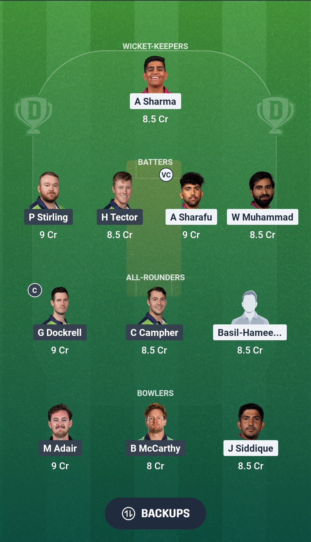 UAE vs IRE Dream11 Prediction Fantasy Cricket Tips Dream11 Team Ireland Tour of United Arab Emirates 2026