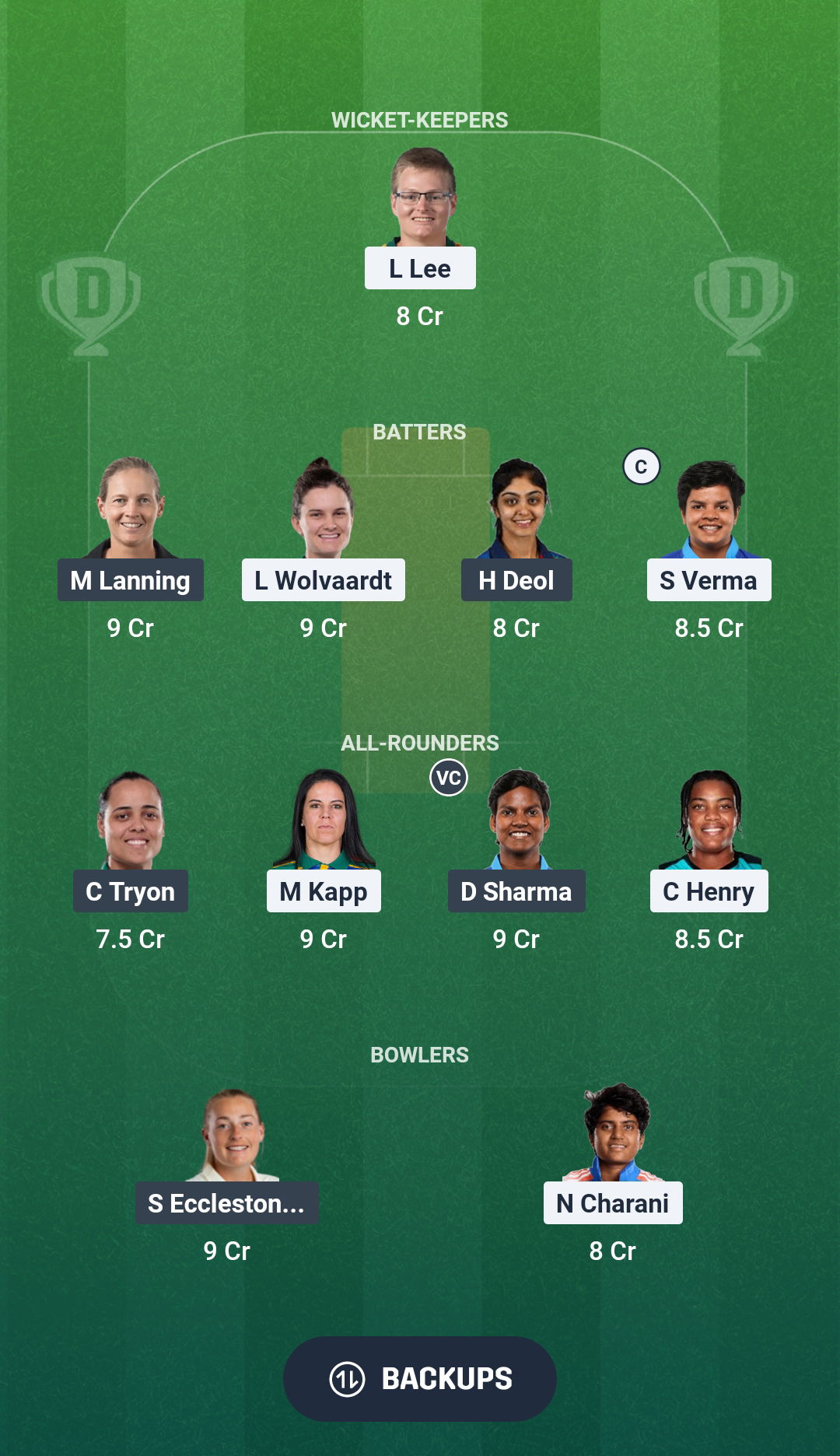 DC-W vs UP-W Dream11 Prediction Fantasy Cricket Tips Dream11 Team WPL 2026 