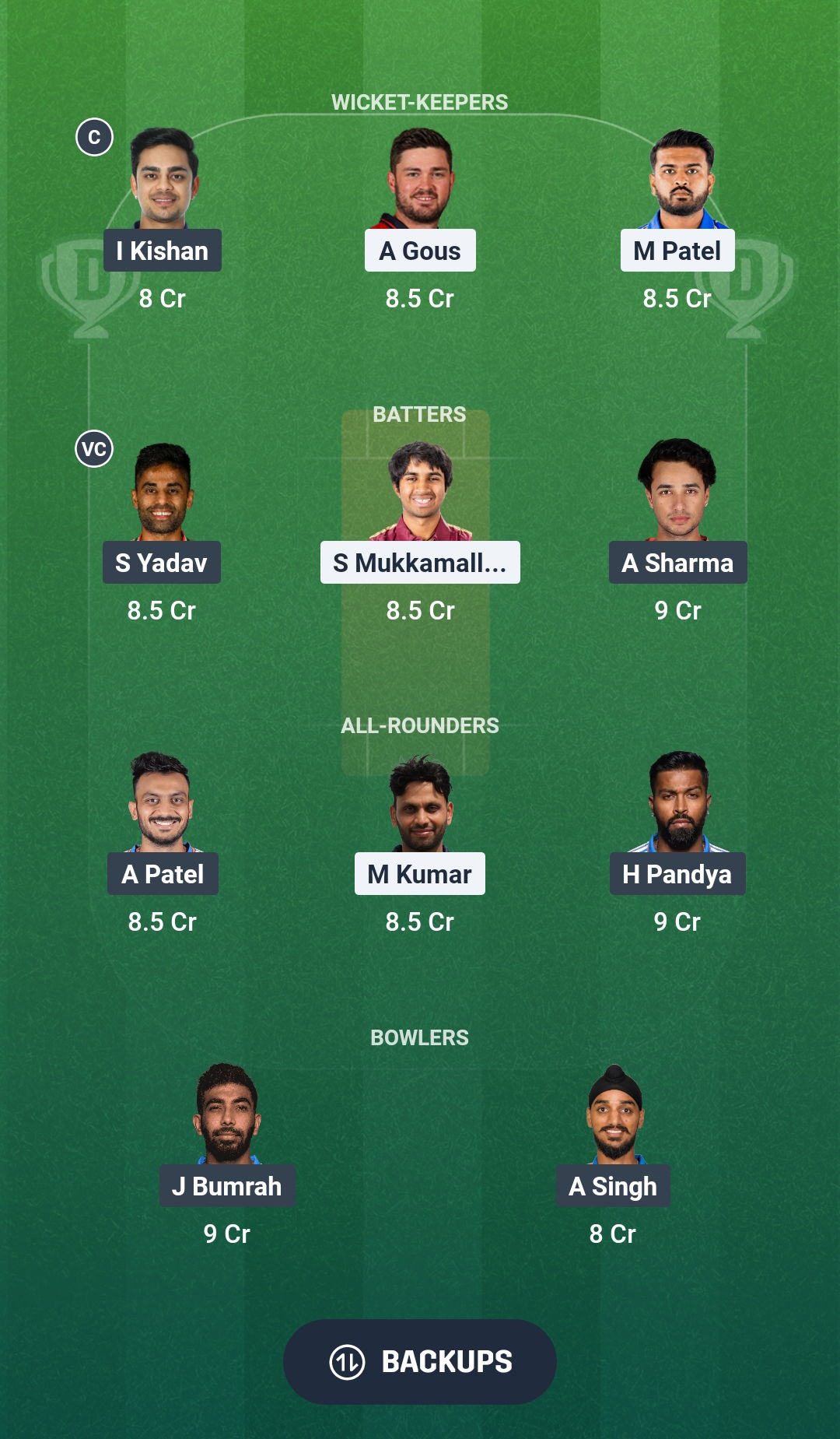 USA vs IN-A Dream11 Prediction Fantasy Cricket Tips Dream11 Team ICC T20 World Cup 2026 Warm-up