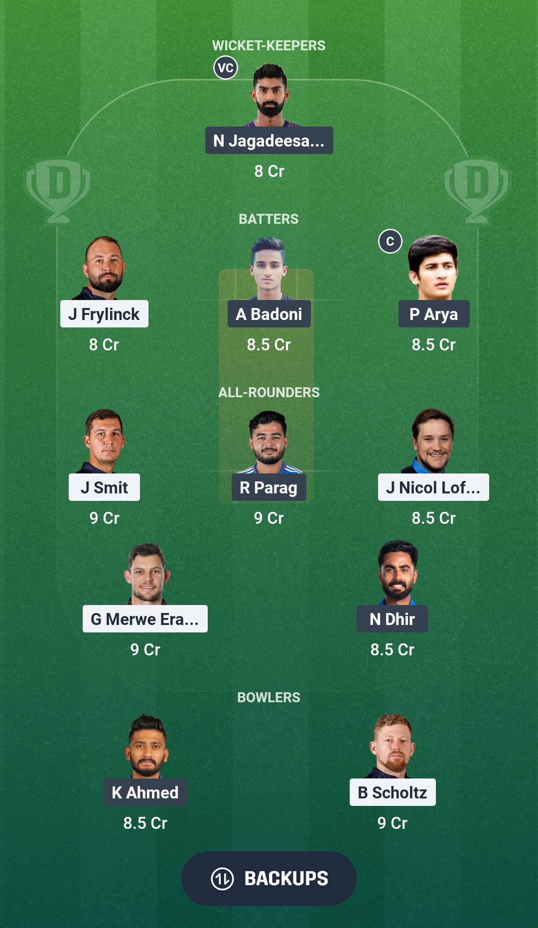 NAM vs IND-A Dream11 Prediction Fantasy Cricket Tips Dream11 Team ICC T20 World Cup 2026 Warm-up