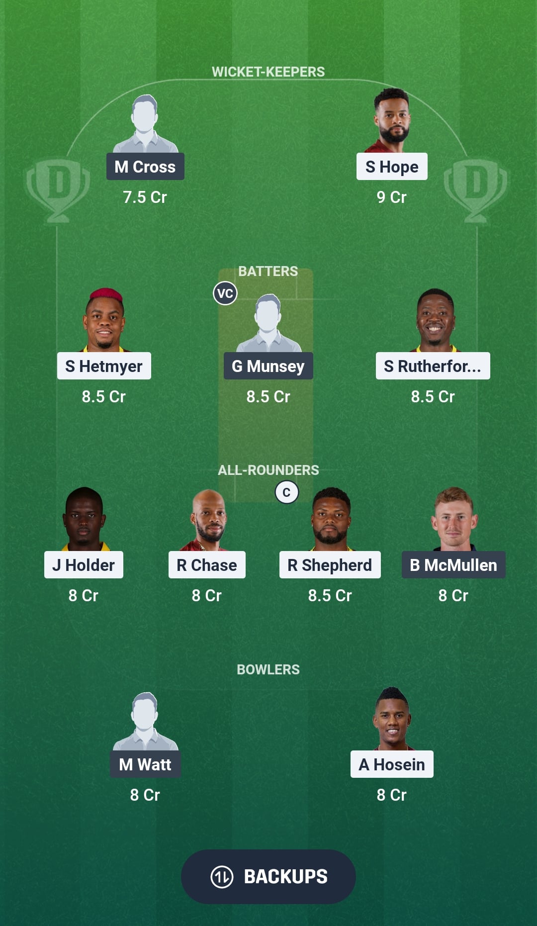 WI vs SCO Dream11 Prediction Fantasy Cricket Tips Dream11 Team ICC T20 World Cup 2026