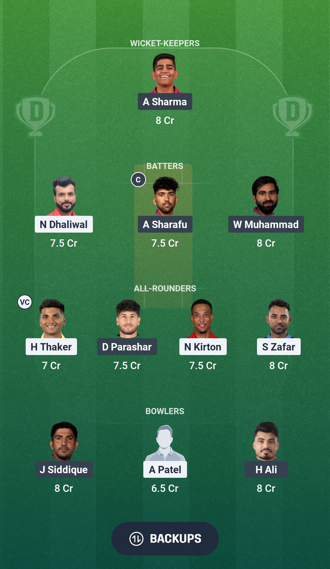 CAN vs UAE Dream11 Prediction Fantasy Cricket Tips Dream11 Team ICC T20 World Cup 2026