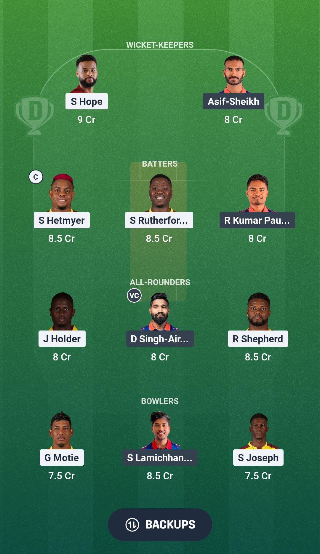 WI vs NEP Dream11 Prediction Fantasy Cricket Tips Dream11 Team ICC T20 World Cup 2026