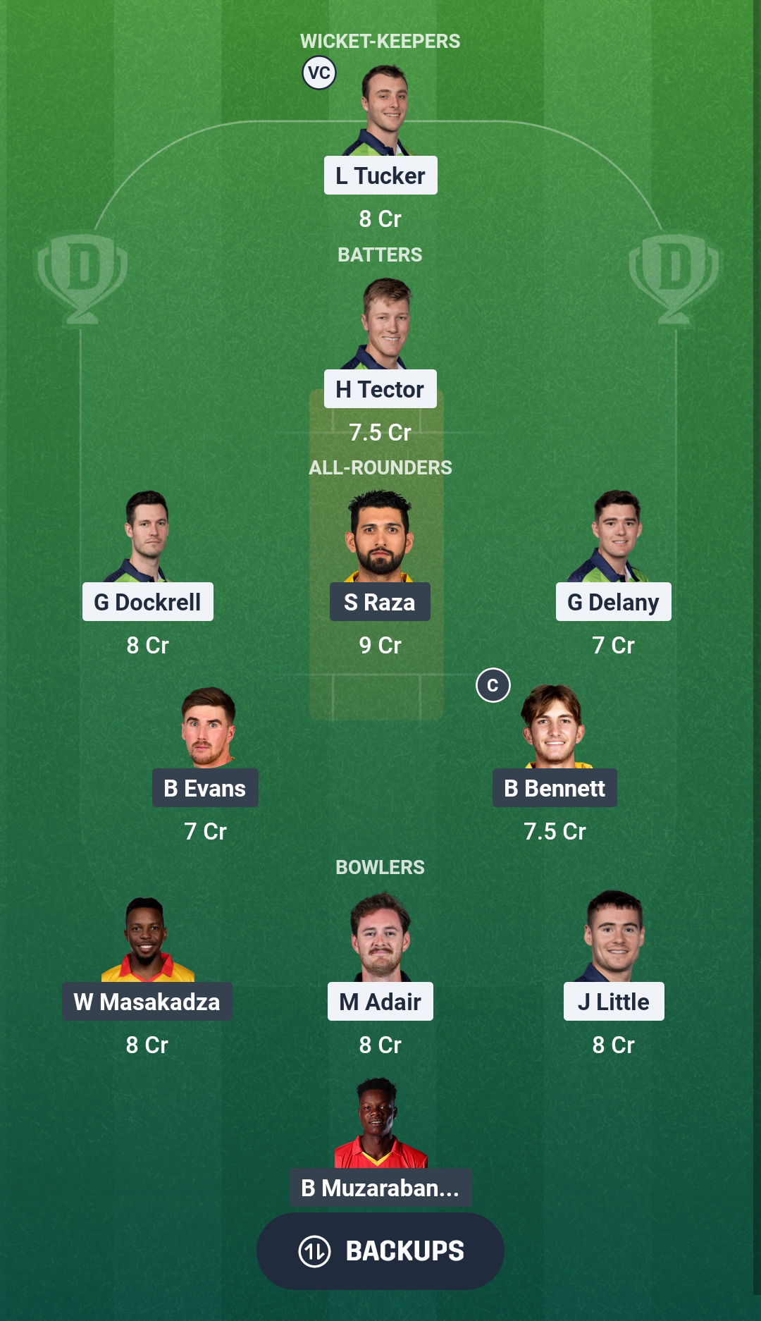 IRE vs ZIM Dream11 Prediction Fantasy Cricket Tips Dream11 Team ICC T20 World Cup 2026