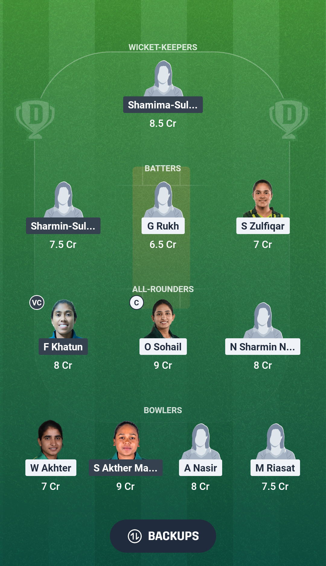PK-W-A vs BD-W-A Dream11 Prediction Fantasy Cricket Tips Dream11 Team Women's Asia Cup Rising Stars 2026