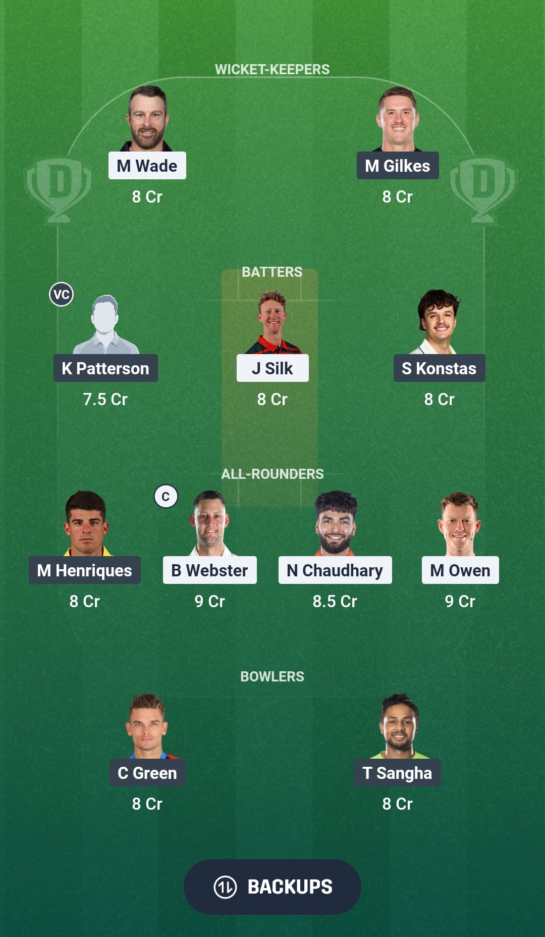 TAS vs NSW Dream11 Prediction Fantasy Cricket Tips Dream11 Team Australian One Day Cup 2026