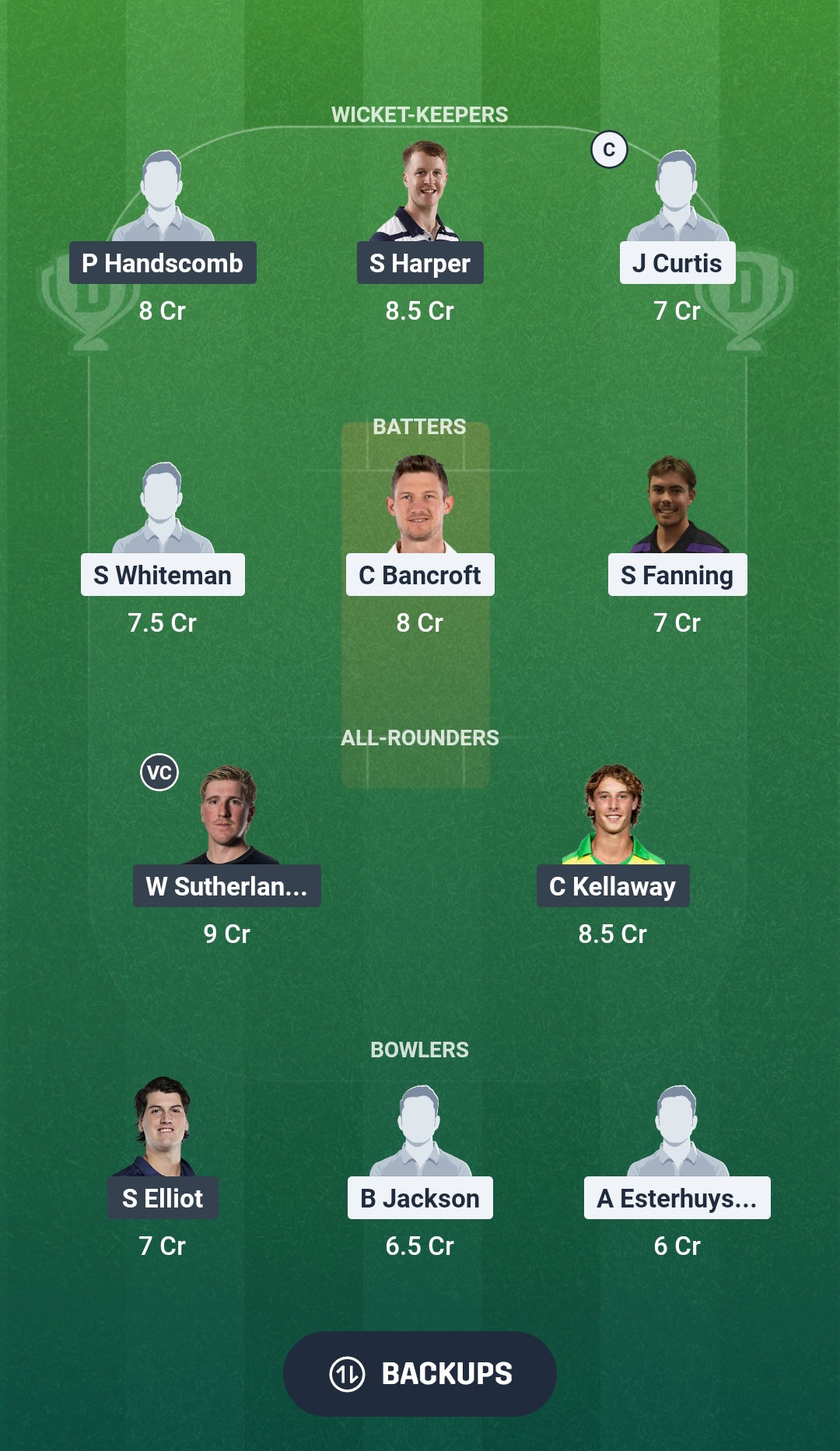 WAU vs VCT Dream11 Prediction Fantasy Cricket Tips Dream11 Team Australian One Day Cup 2026