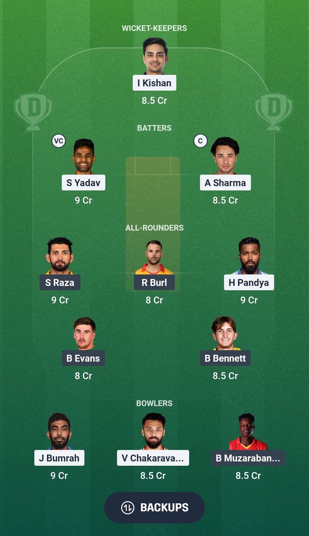 1000828880 IND vs ZIM Dream11 Prediction Fantasy Cricket Tips Dream11 Team ICC T20 World Cup 2026