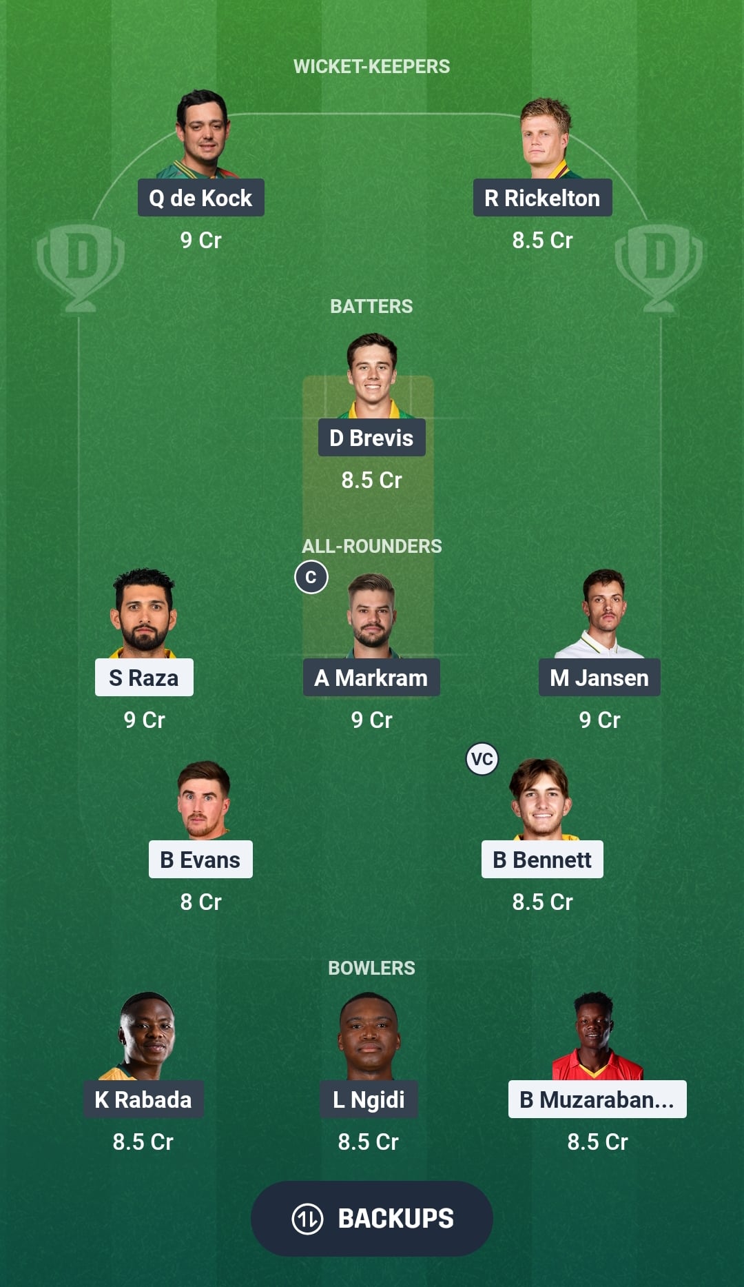 1000829723 SA vs ZIM Dream11 Prediction Fantasy Cricket Tips Dream11 Team ICC T20 World Cup 2026