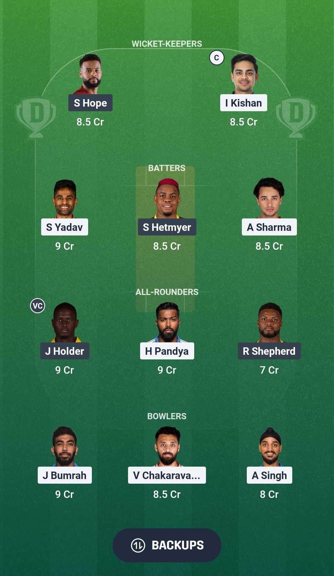 1000829782 IND vs WI Dream11 Prediction Fantasy Cricket Tips Dream11 Team ICC T20 World Cup 2026