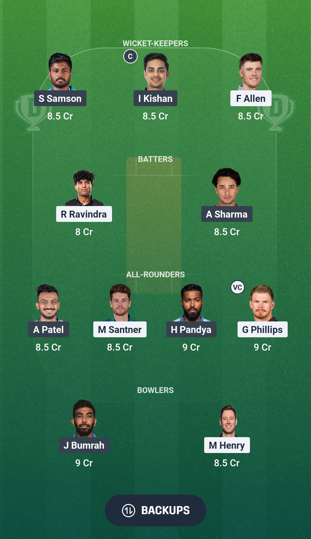IND vs NZ Dream11 Prediction Fantasy Cricket Tips Dream11 Team ICC T20 World Cup 2026