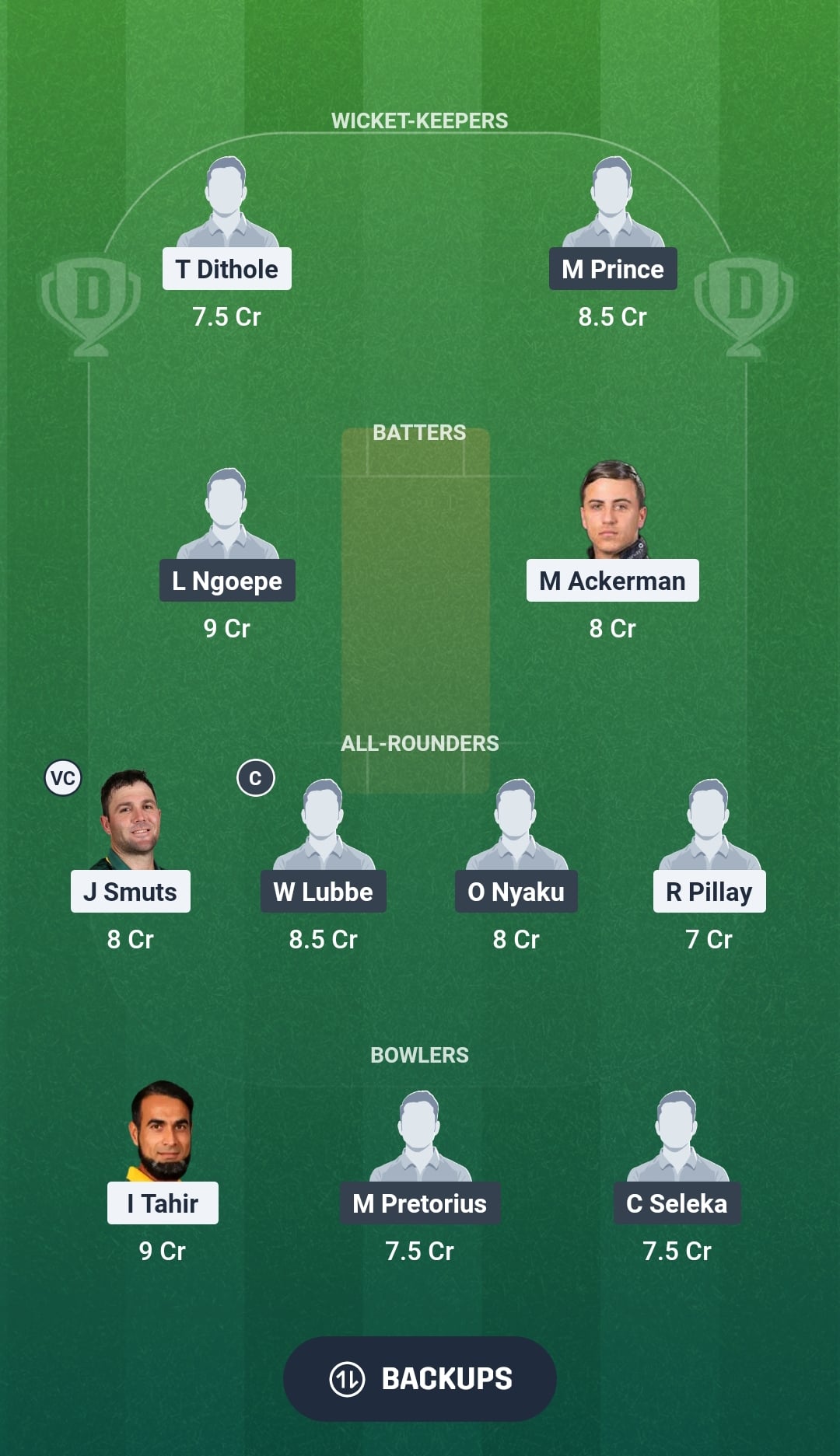 DOL vs NWD Dream11 Prediction Fantasy Cricket Tips Dream11 Team South Africa One-Day Cup 2026