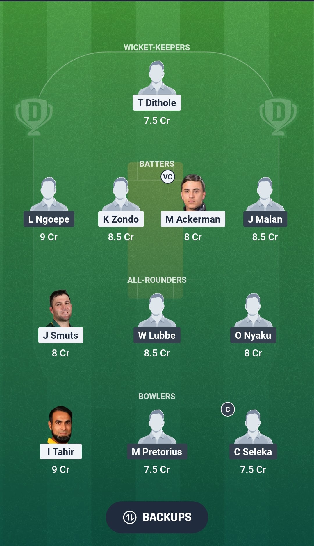 DOL vs NWD Dream11 Prediction Fantasy Cricket Tips Dream11 Team South Africa One-Day Cup 2026