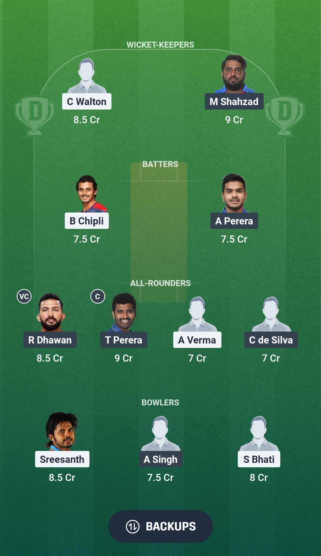 MSP vs RRP Dream11 Prediction Fantasy Cricket Tips Dream11 Team Legends Cricket League 2026