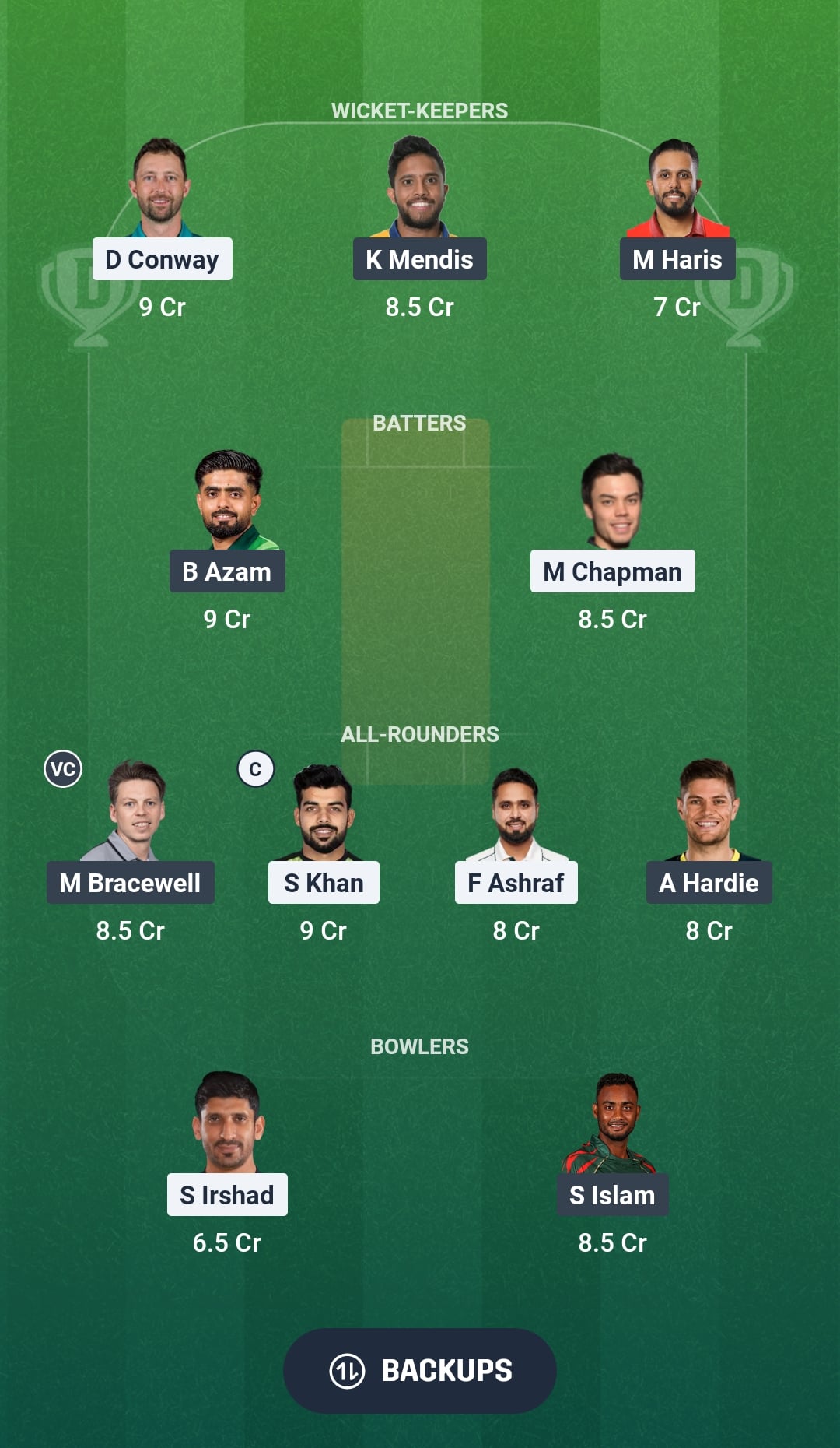 ISL vs PES Dream11 Prediction Fantasy Cricket Tips Dream11 Team Today PSL 2026