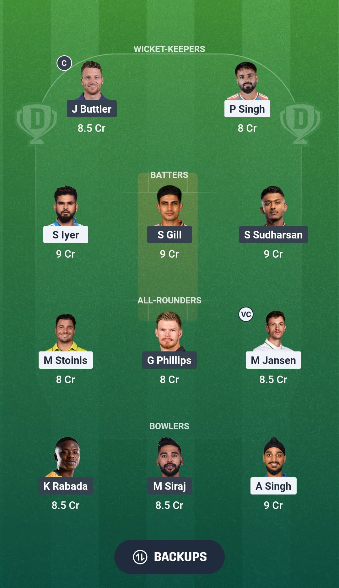 PBKS vs GT Dream11 Prediction Fantasy Cricket Tips Dream11 Team IPL 2026