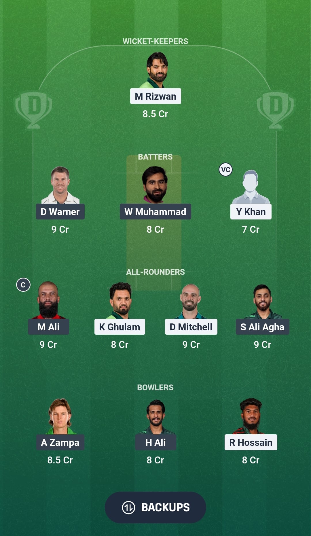 RAP vs KAR Dream11 Prediction Fantasy Cricket Tips Dream11 Team PSL 2026