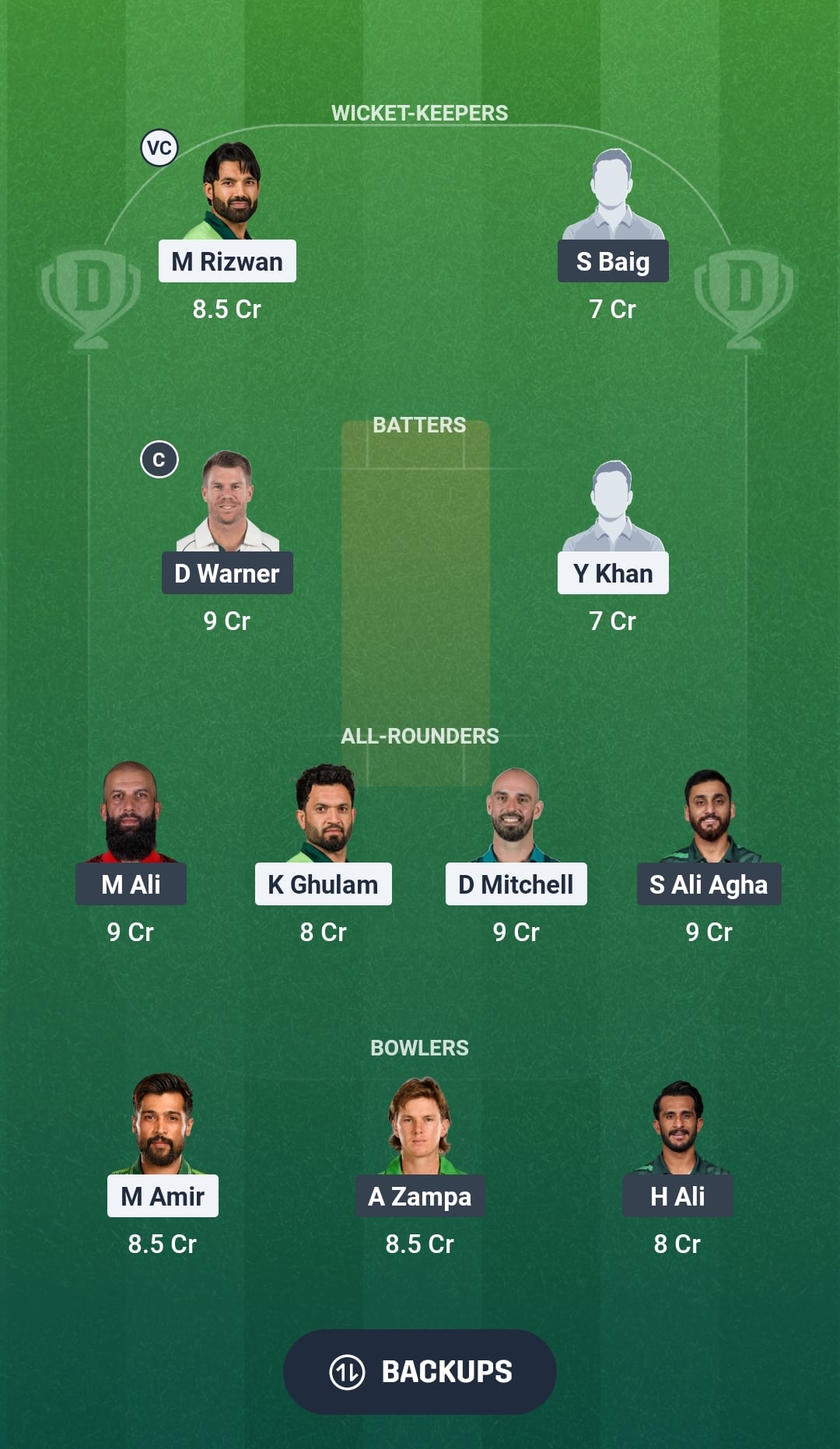 RAP vs KAR Dream11 Prediction Fantasy Cricket Tips Dream11 Team PSL 2026