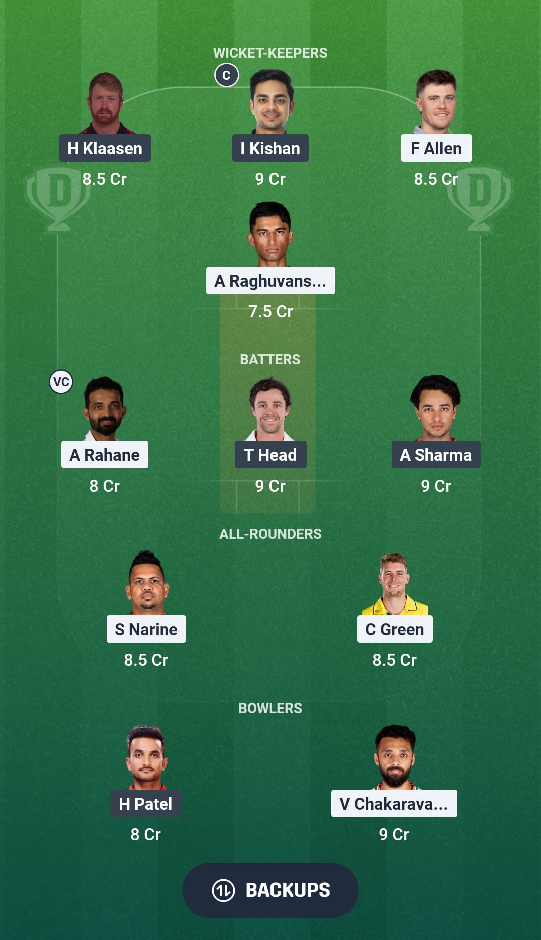 KKR vs SRH Dream11 Prediction Fantasy Cricket Tips Dream11 Team IPL 2026