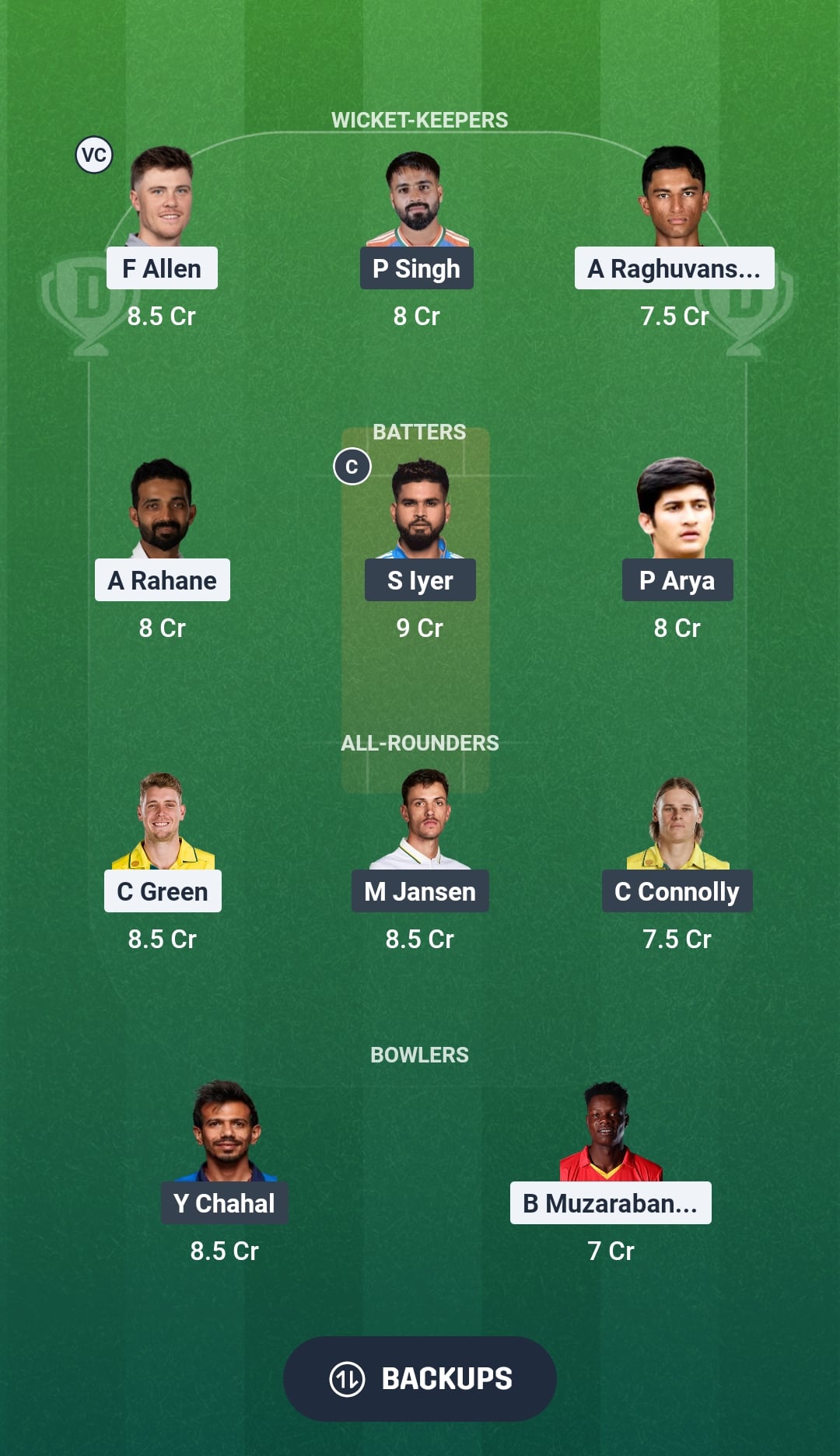 1000847029 KKR vs PBKS Dream11 Prediction Fantasy Cricket Tips Dream11 Team IPL 2026