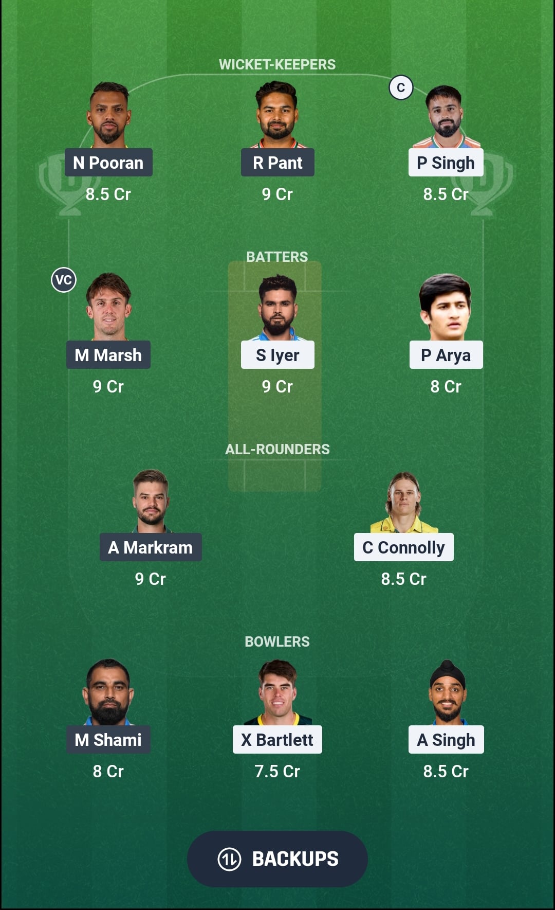 PBKS vs LSG Dream11 Prediction Fantasy Cricket Tips Dream11 Team IPL 2026