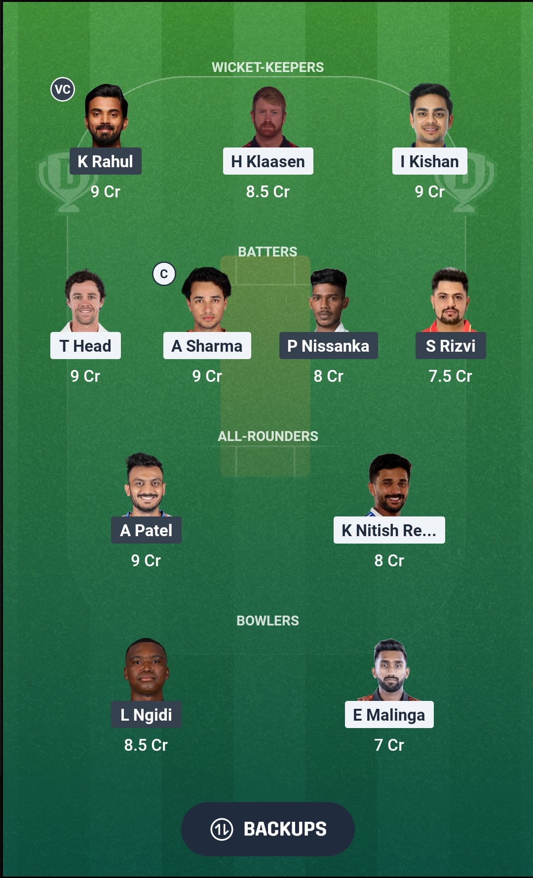 SRH vs DC Dream11 Prediction Fantasy Cricket Tips Dream11 Team IPL 2026