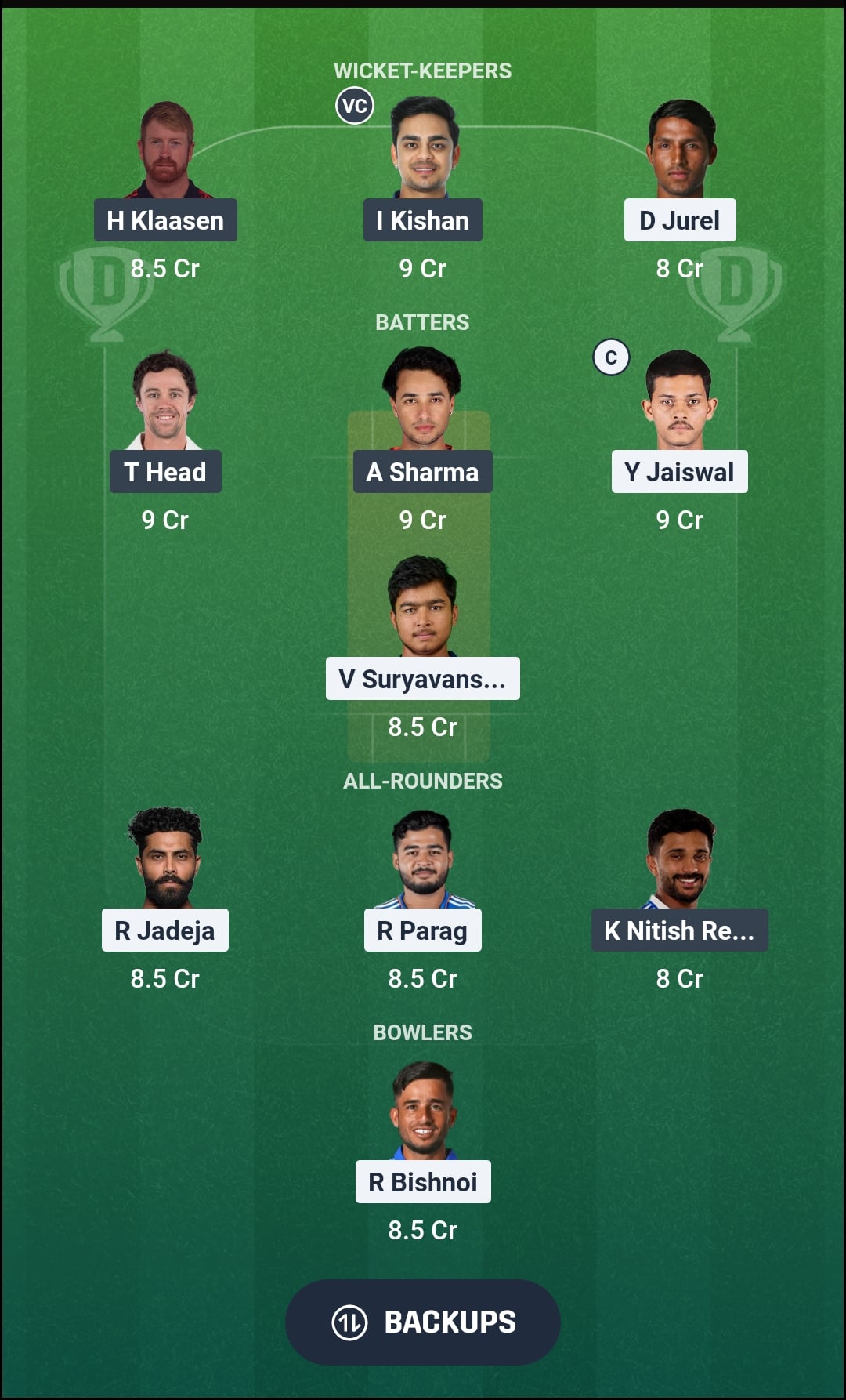 RR vs SRH Dream11 Prediction Fantasy Cricket Tips Dream11 Team IPL 2026