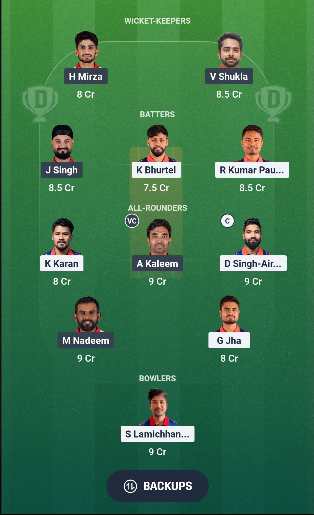 NEP vs OMN Dream11 Prediction Fantasy Cricket Tips Dream11 Team ICC CWC League 2 ODI 2026