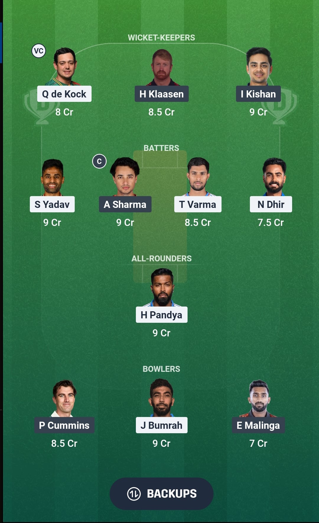 MI vs SRH Dream11 Prediction Fantasy Cricket Tips Dream11 Team IPL 2026