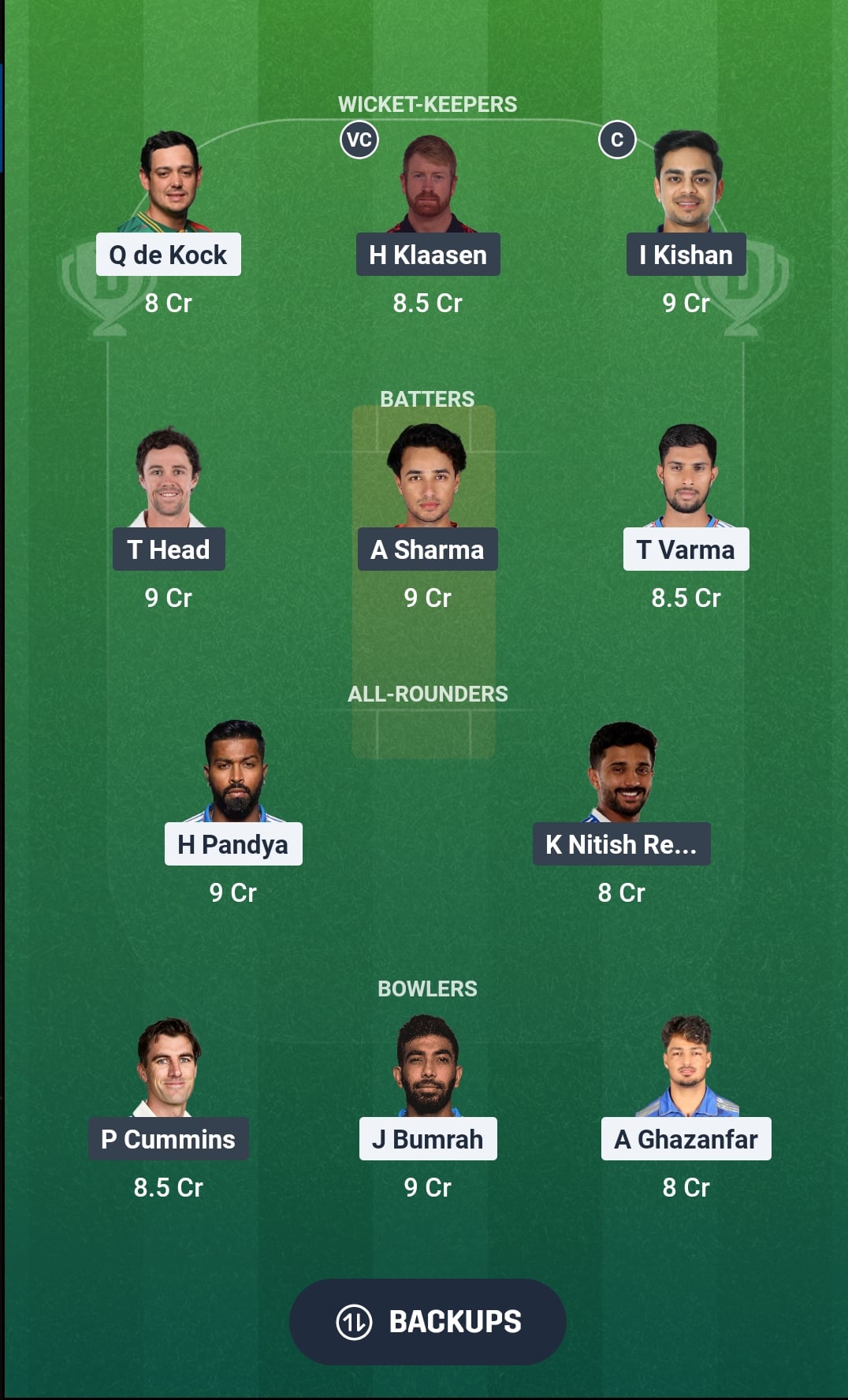 MI vs SRH Dream11 Prediction Fantasy Cricket Tips Dream11 Team IPL 2026