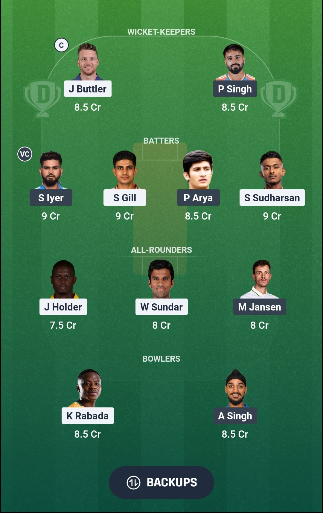 GT vs PBKS Dream11 Prediction Fantasy Cricket Tips Dream11 Team IPL 2026