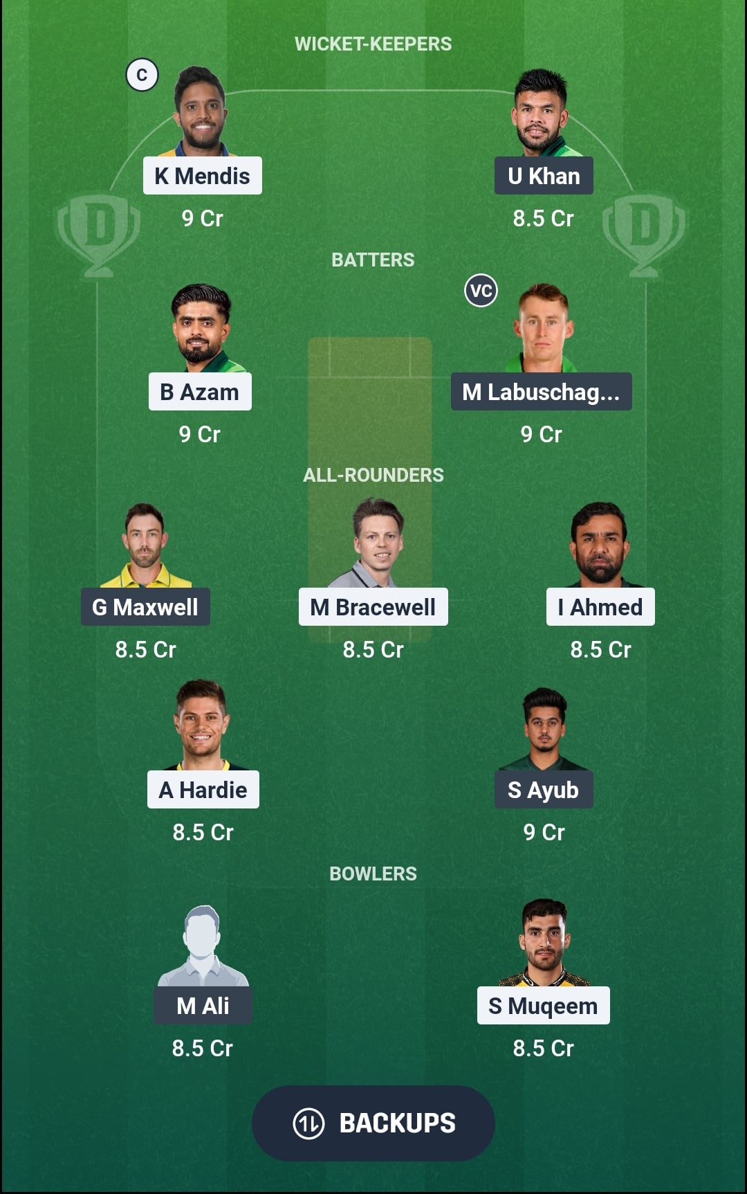 PES vs HYK Dream11 Prediction Fantasy Cricket Tips Dream11 Team PSL 2026
