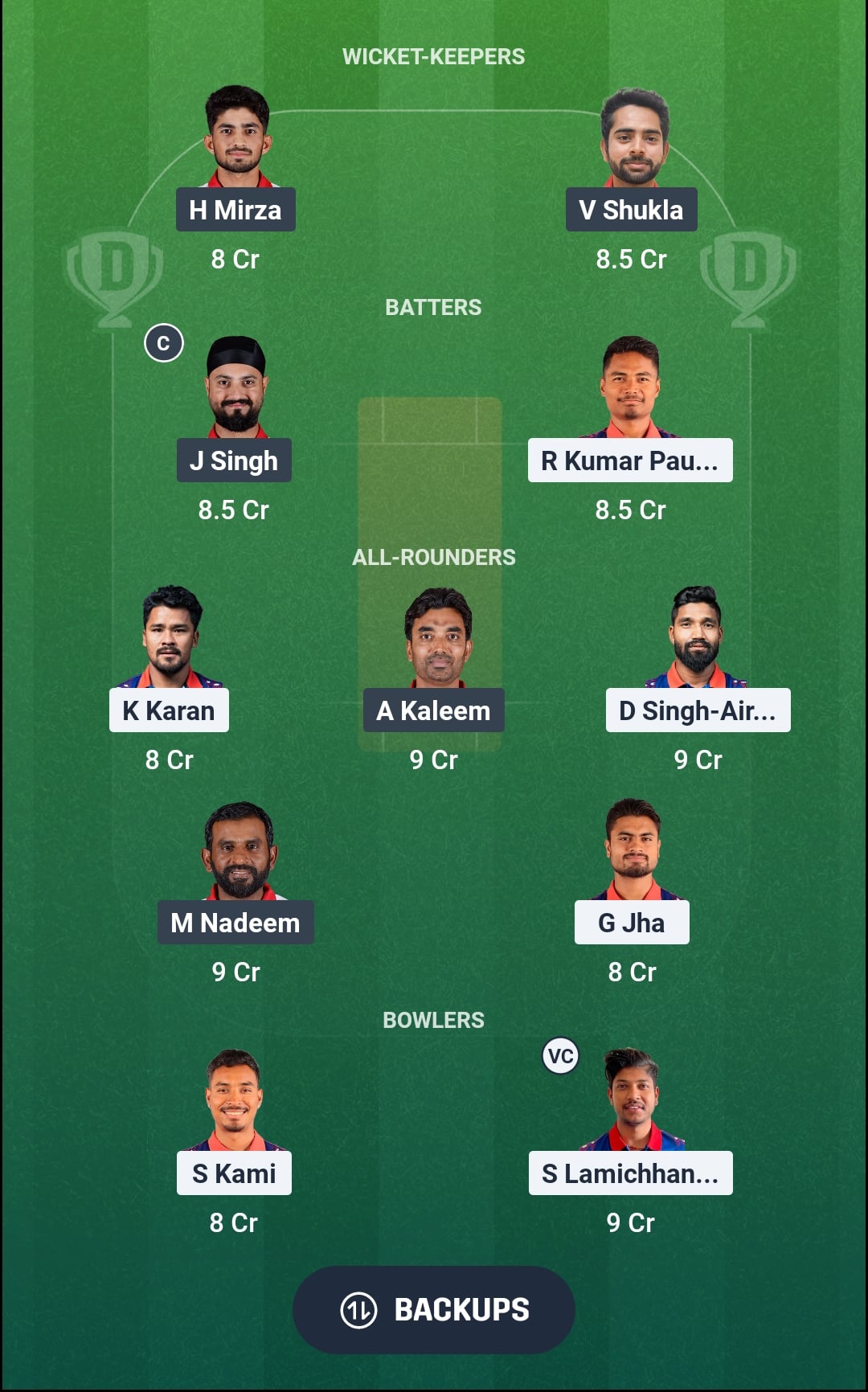 NEP vs OMN Dream11 Prediction Fantasy Cricket Tips Dream11 Team ICC CWC League 2 ODI 2026