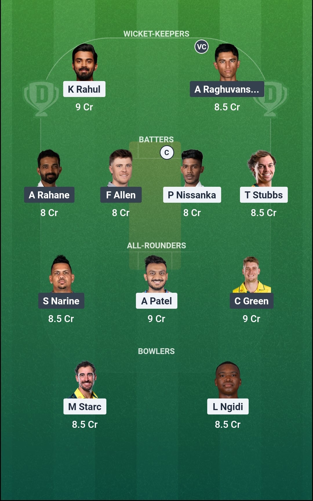DC vs KKR Dream11 Prediction Fantasy Cricket Tips Dream11 Team IPL 2026