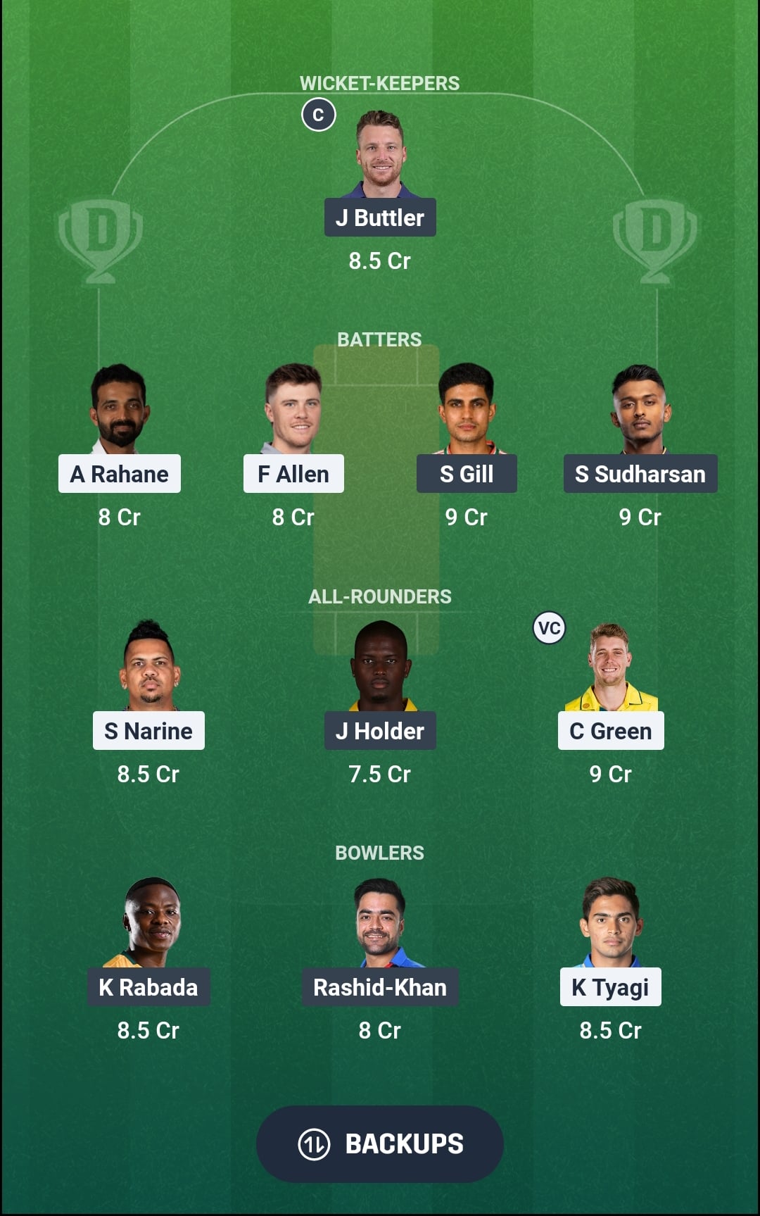 KKR vs GT Dream11 Prediction Fantasy Cricket Tips Dream11 Team IPL 2026