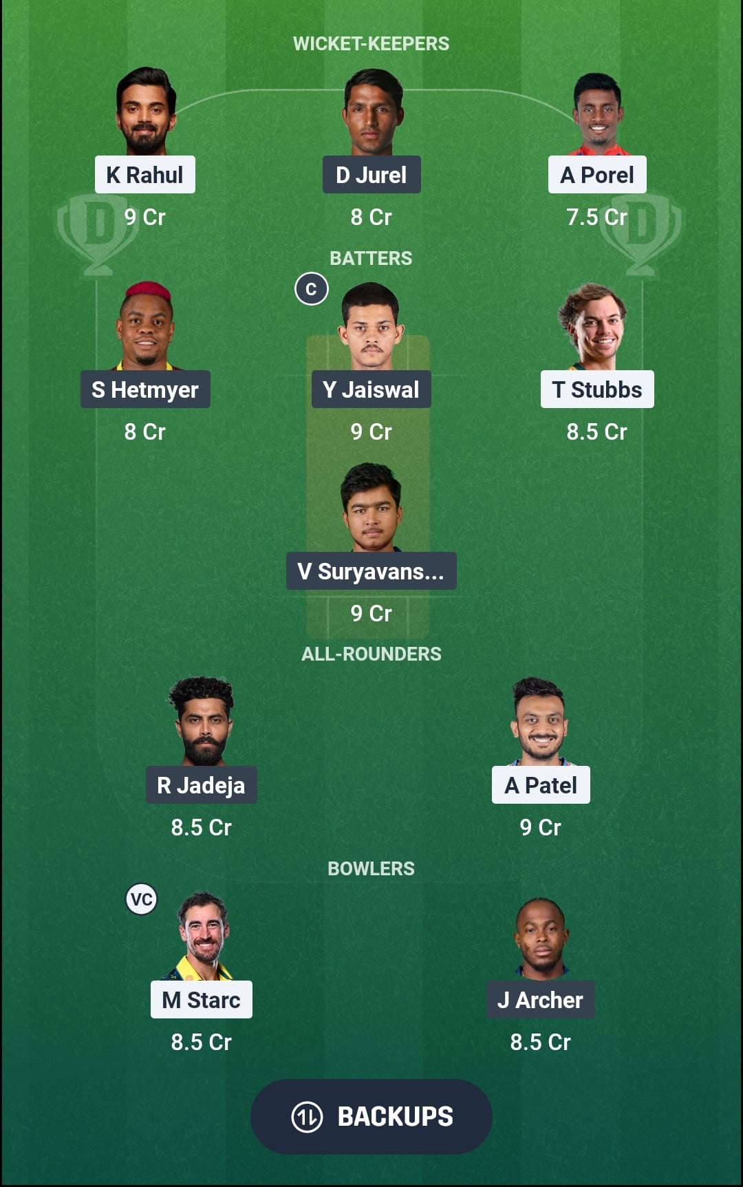 1000862450 DC vs RR Dream11 Prediction Fantasy Cricket Tips Dream11 Team IPL 2026