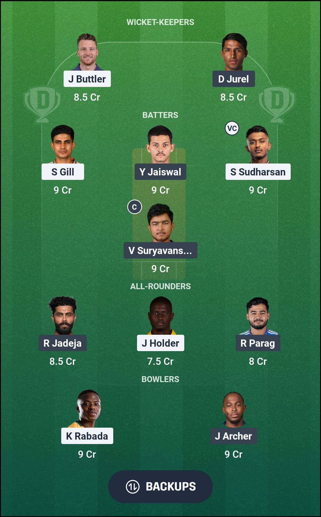 1000866257 GT vs RR Dream11 Prediction Fantasy Cricket Tips Dream11 Team IPL 2026