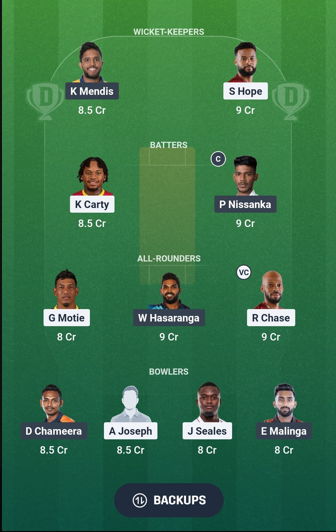 WI vs SL Dream11 Prediction Fantasy Cricket Tips Dream11 Team Sri Lanka tour of West Indies 2026