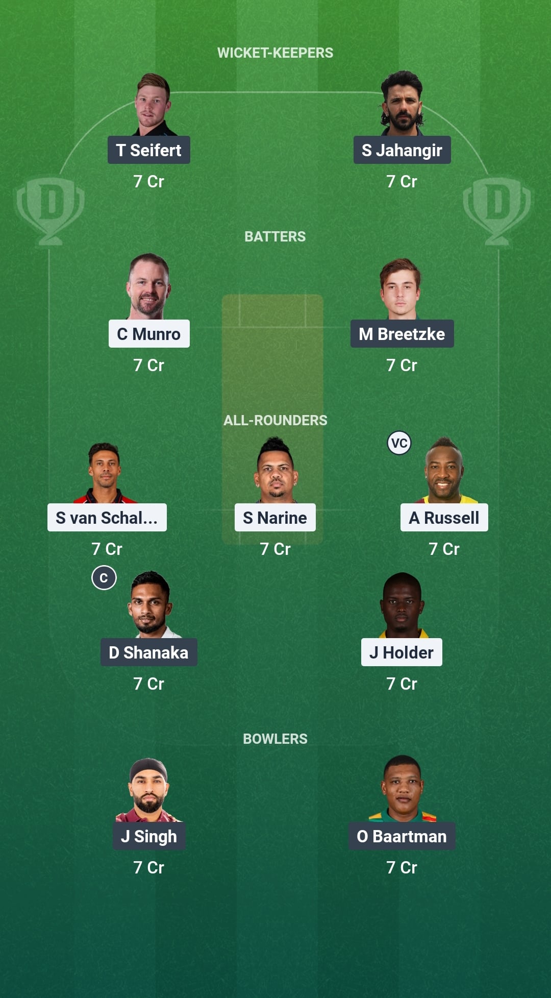 LAS vs SEA Dream11 Prediction Fantasy Cricket Tips Dream11 Team USA T20 League 2026
