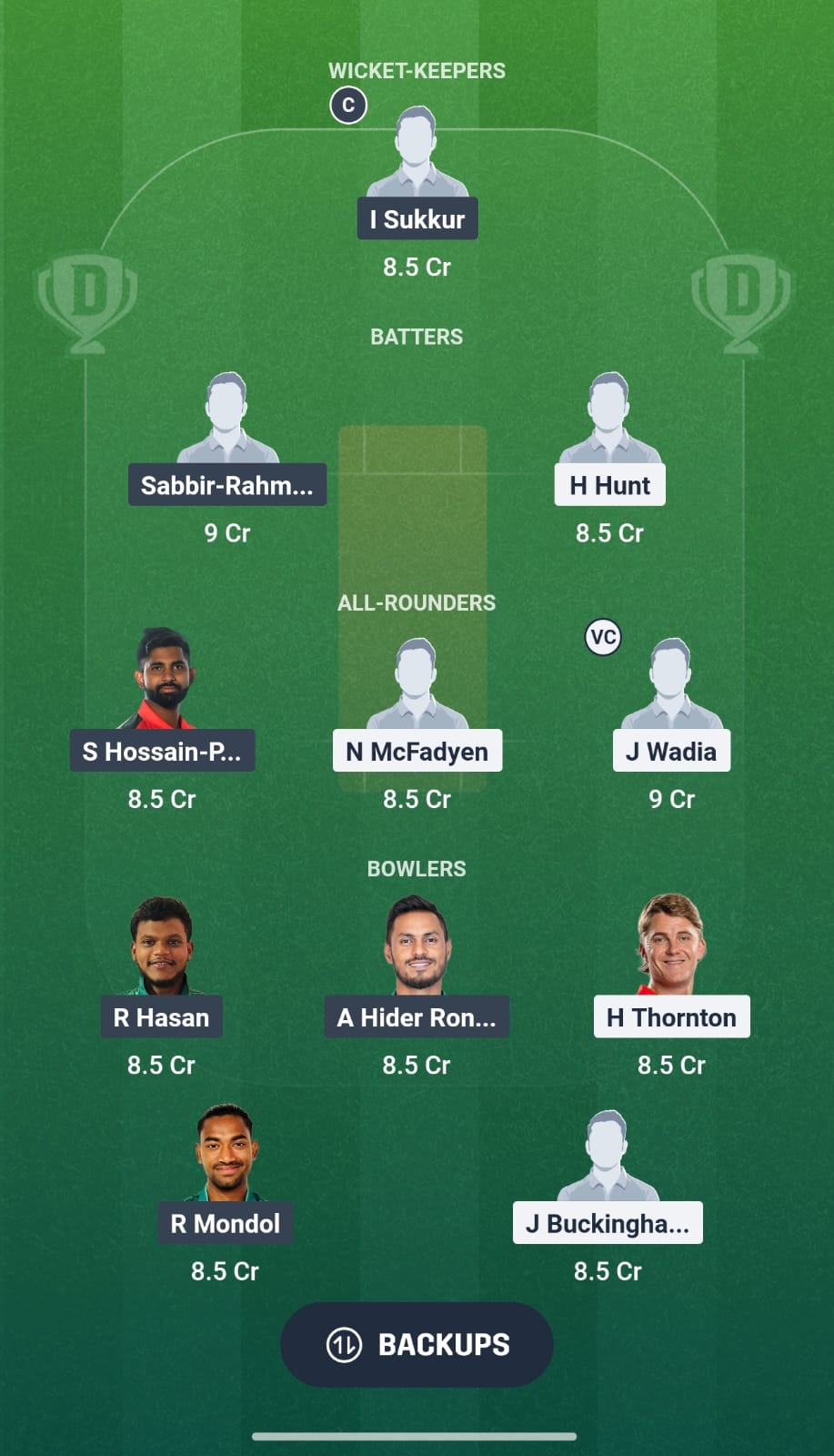ASA Vs BAN HP ASA Vs BAN HP