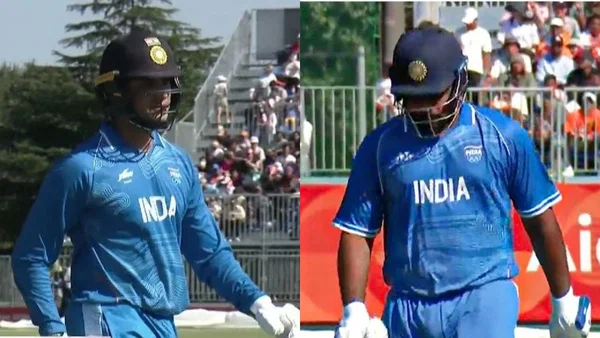 Abhishek Sharma Sanju Samson Flop Badly In Asian Games Semifinal