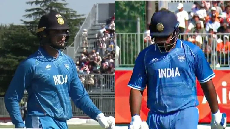 Abhishek Sharma Sanju Samson Flop Badly In Asian Games Semifinal