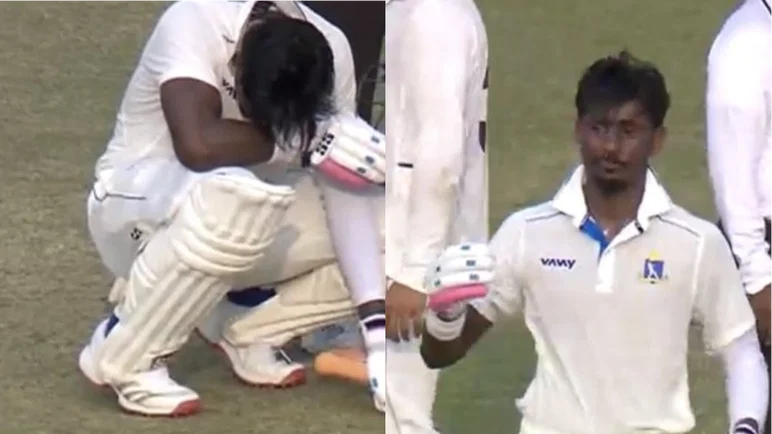 Abishek Porel Explains His Emotional Celebration After Scoring Ranji Century Vs Delhi