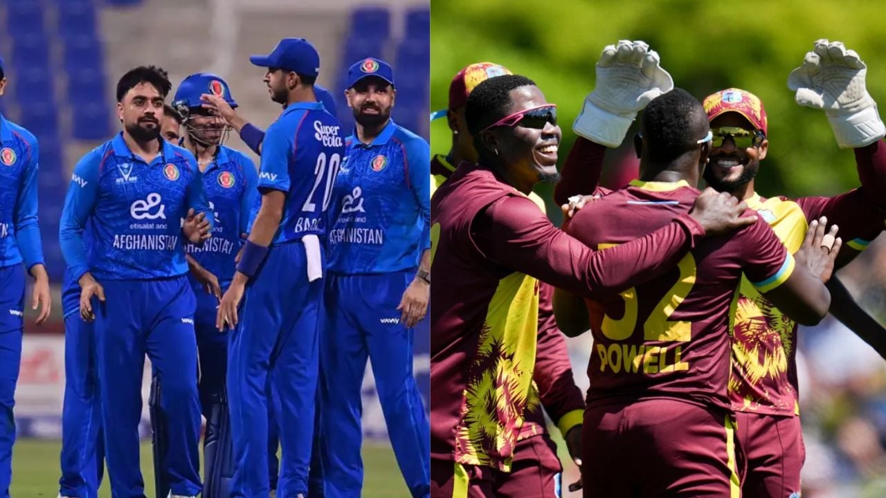AFG vs WI Afghanistan Cricket Team West Indies Cricket Team AFG Vs WI